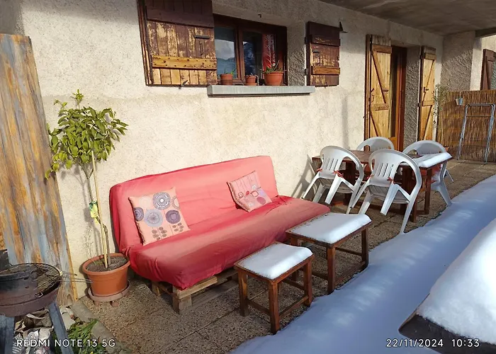 Studio Sympa Avec Terrasse , Maxi 4 Pers.Briancon